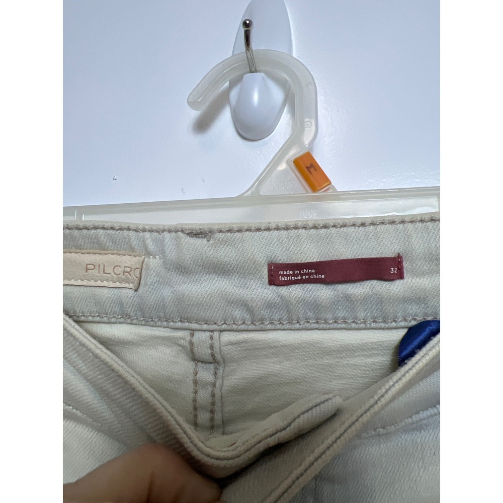 Pilcro Anthropologie High Rise Bootcut Flare Stretch Pants Wide Leg Retro NWR - Picture 8 of 11